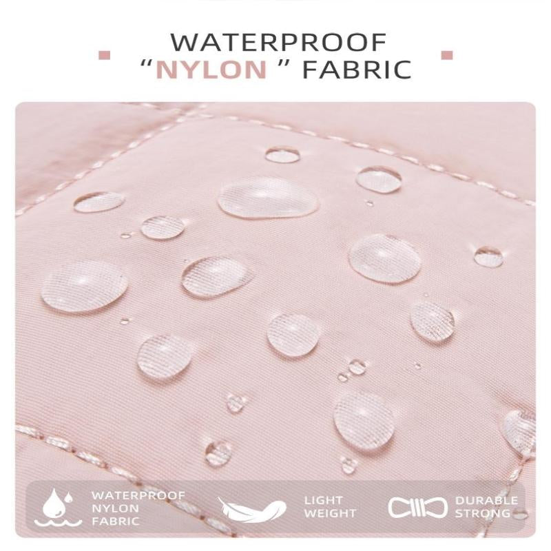 Women'S Solid Color Storage Zipper Wallet, Daily Lightweight Waterproof Mobile Phone Wallet, Nylon Crossbody Card Holder and Coin Purse Storage Bag with Zipper Pocket, Shopping, Travel, Fitness Essential Lightweight Wallet Durable and Elegant Clutch