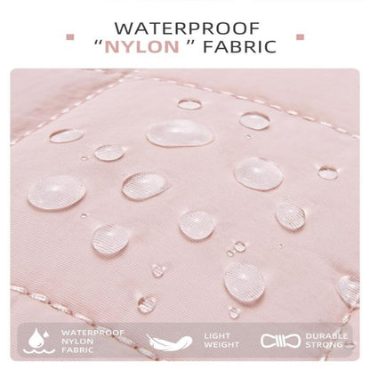 Women'S Solid Color Storage Zipper Wallet, Daily Lightweight Waterproof Mobile Phone Wallet, Nylon Crossbody Card Holder and Coin Purse Storage Bag with Zipper Pocket, Shopping, Travel, Fitness Essential Lightweight Wallet Durable and Elegant Clutch