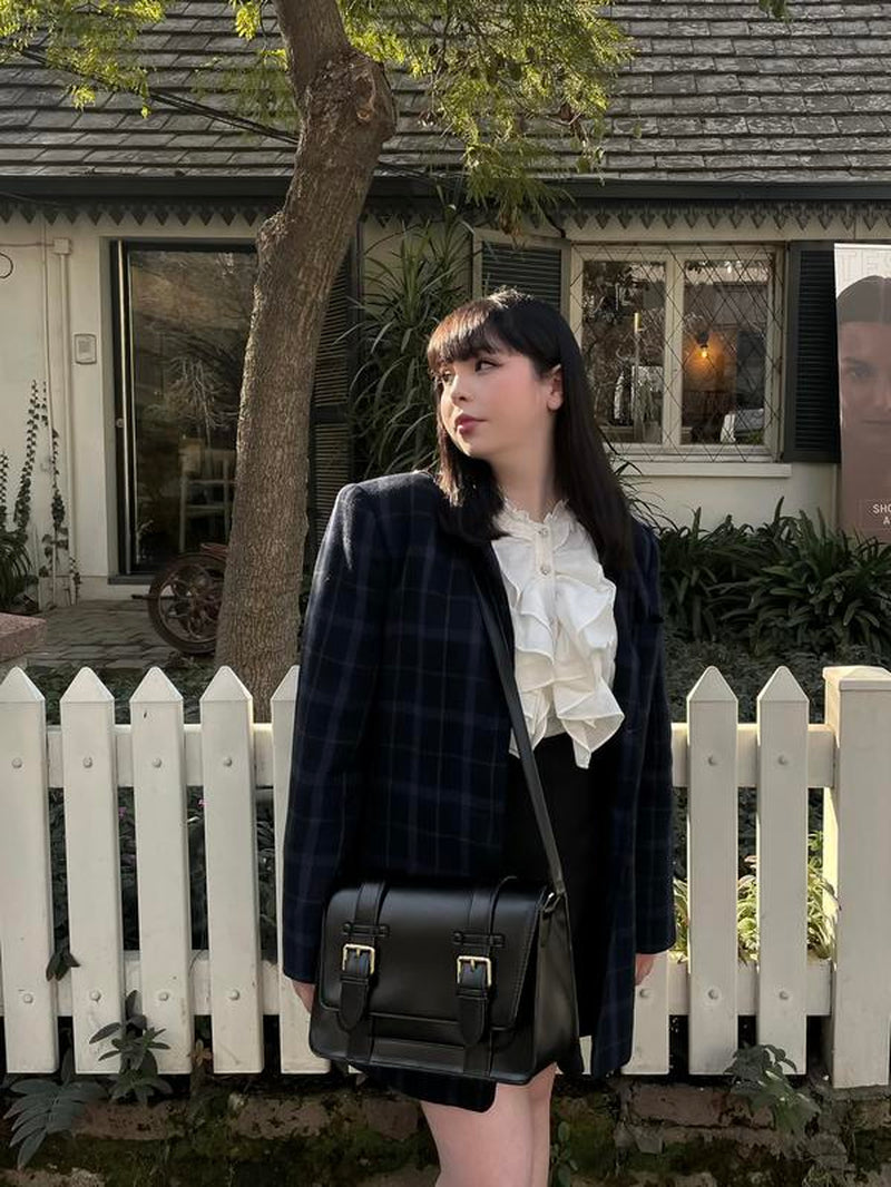 Vintage Leather Shoulder Bag